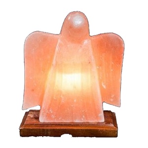 Lampe de sel d'Himalaya naturelle sculptée à la main de haute qualité Impex Pakistan, artisanat décoratif pour la maison, idéale pour la fête des mères - Product Image 2