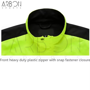 Lightweight Durable Good Seller New Trendy Easy To Wear Comfortable Top Supplier High Visibility Reflective Safety <b>Jackets</b> - Product Image 6