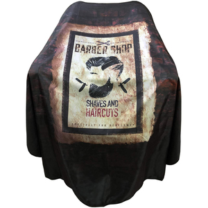 Cape de Barbier Légère Imprimée, Cape de Coiffure Professionnelle, Tablier de Salon pour Coupe de Cheveux, Cape Imperméable avec Col Ajustable - Product Image 6