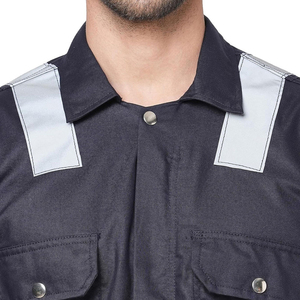 Combinaison de travail haute visibilité personnalisée pour électricien, vêtements de travail réfléchissants avec logo personnalisé, uniforme de travail haute visibilité - Product Image 3