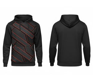 Hoodie personnalisé à sublimation – Mode streetwear – Hoodie personnalisé pour équipe – Veste à capuche pour hommes, femmes et jeunes – Vêtements de sport - Product Image 1