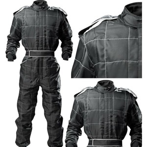 Traje de Carreras a Cuadros Azules de Manga Larga para Hombre, Poliéster/Nailon, Secado Rápido, Impermeable, para Todas las Estaciones, Ropa de Motociclismo, Equipo Personalizado - Product Image 2