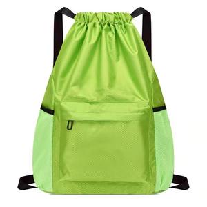 Hot Sale Customized logo Size Silk Gym Backpack 420d Polyester Nylon <b>Drawstring</b> Backpack <b>Bag</b> Sports <b>Waterproof</b> Custom - Product Image 1