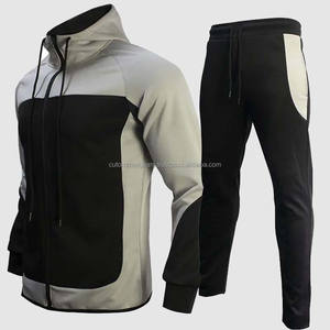 Survêtement de jogging personnalisé pour hommes Nouveau designer tendance Survêtement de sport d'hiver Patchwork écologique Vêtements de sport pour hommes - Product Image 6