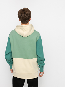 Sweat à capuche zippé unisexe en coton molletonné lavé, coupe oversize, avec poche frontale et logo, idéal pour l'hiver - Product Image 4