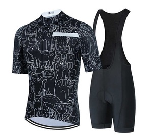 Tenues d'équipe de cyclisme pour hommes fabriquées en usine, 100% polyester, séchage rapide, respirantes, imprimées par sublimation, design unique - Product Image 5