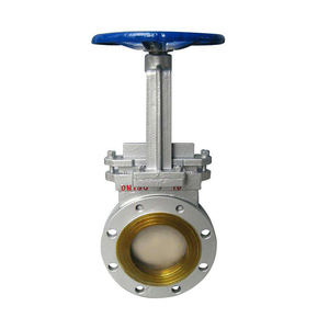 Actionneur linéaire pneumatique à double action avec positionneur en acier inoxydable SS304 pour vanne à opercule, support ODM, garantie de 3 ans pour les eaux usées - Product Image 2