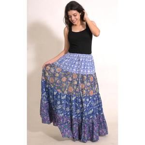 Indian Handmade Cotton Patchwork <b>Skirt</b> <b>Boho</b> Long Maxi <b>Skirt</b> Gypsy Festival Clothing for Women - Product Image 5