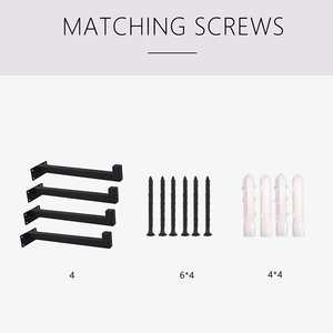 Soporte de Pared en Forma de T de Metal Resistente para Estantes, Encimeras y Decoración de Pared - Product Image 4