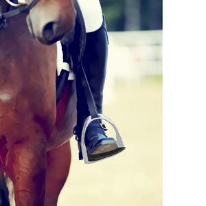 Estribos de Seguridad para Caballos de Acero Inoxidable Transpirables de Alta Calidad, Personalizados OEM, Equipo de Equitación Flexible para Exteriores - Product Image 4