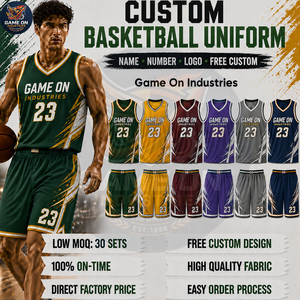 OEM ODM Service With Private Lable Basketball Clothing Sublimated Men Basketball Jersey Short Custom Made Team Wear Uniforms Set - Product Image 2
