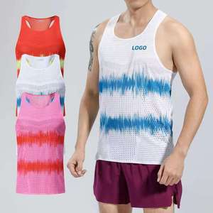 Breathable Men's Mesh 100% Cotton Eco-Friendly Quick Dry <b>Loose</b> Sleeveless <b>Tank</b> <b>Top</b> for Gym Fitness Workout - Product Image 5