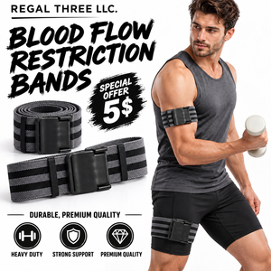 Gym BFR Training Bands Sportswear BFR Training Blood Flow Band <b>Workout</b> BFR Training Exercise Bands Men - Product Image 1