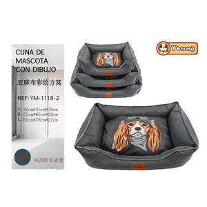 Cuccia per Animali Yommy con Stampa Cane, Taglie S M L, Impermeabile con Fondo Antiscivolo - Product Image 1