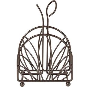 Mesas de Cocina Verticales y Encimeras, Mesa de Comedor y Decoración de Cocina, Elegante Servilletero Vertical Negro - Product Image 1