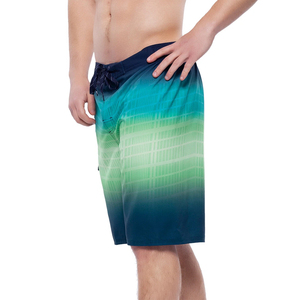 Shorts de bain décontractés pour hommes adultes, design par sublimation, écologiques, 100 % polyester, séchage rapide, respirants, pour la plage, le surf, maillot de bain d'été - Product Image 3