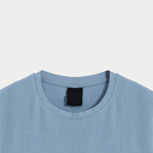 T-shirts slim fit pour hommes, logo sur le devant, manches courtes, haute qualité, 100% coton, écologiques, respirants, anti-rides, séchage rapide - Product Image 2