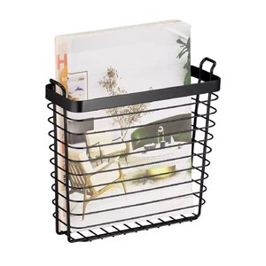 Haute vente fer fil porte-revues étagère de rangement pour bureau salon taille personnalisée couleur - Product Image 6