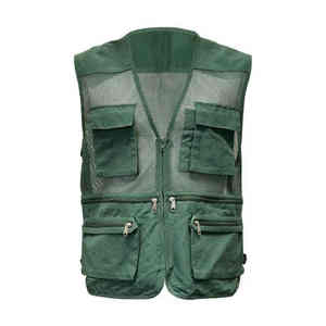 Gilet de sécurité avec maille et fermeture auto-agrippante, vêtements de travail réfléchissants, populaire au Pakistan, personnalisable avec OEM - Product Image 6