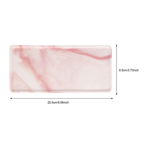 Plateaux à fruits en onyx sculpté à la main, couleur rose naturelle, décoration intérieure, cuisine et salon, design moderne, écologique, durable - Product Image 6