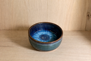 Tazón de Sopa de Cerámica Esmaltada Azul Océano, Diseño Redondo Profundo, Interior Liso, Duradero, Apto para Alimentos, Perfecto para Comer a Diario y para Regalar - Product Image 6