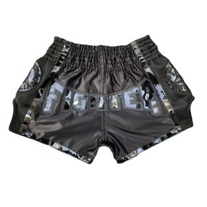 กางเกงมวยไทย MMA คุณภาพสูง แบบสั่งทำ OEM ผ้าไม่ทอ ระบายอากาศได้ดี แห้งเร็ว สำหรับคิกบ็อกซิ่ง มวยสากล - Product Image 2