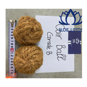 Jouet à mâcher pour chien en boule de coco naturelle, grand format, très vendu, écologique pour chats et chiens, nettoie les dents, masse les gencives, soulage l'ennui et l'anxiété - Product Image 1