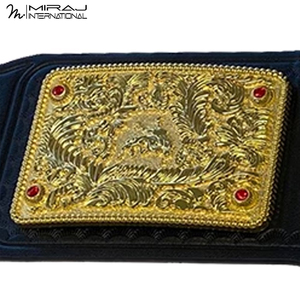 Cinturón de Campeonato Personalizado, Placa de Aleación de Zinc Premium, Cinturón de Trofeo Grabado, Cinturones de Campeón de Lucha Libre y Boxeo al por Mayor - Product Image 4