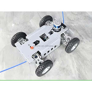 Châssis de robot UGV d'extérieur à grande capacité de charge avec direction Ackermann, suspension indépendante, longueur 765,8 mm, pour usage industriel - Product Image 2