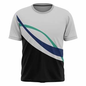 T-shirts de sport personnalisés 100% polyester à manches courtes pour hommes, fabricant OE ODM - Product Image 6