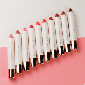 Lápiz Labial Mineral Cremoso Natinda, Larga Duración, Textura Suave, Color Intenso, 10 Colores - Product Image 1