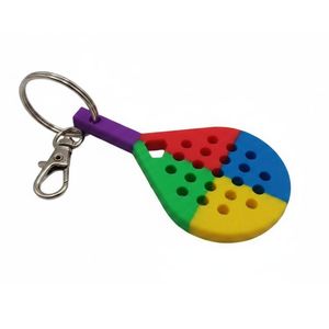 Llavero de Padel Personalizado con Logotipo, de PVC Suave, Silicona y Goma, Duradero, Regalo Ideal para Todas las Estaciones, Servicio OEM, Tamaño Personalizado, MOQ para Piezas - Product Image 4
