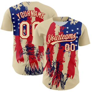 Maillot de baseball vintage à manches courtes 100 % polyester respirant et à séchage rapide pour homme – Meilleure vente à prix abordable - Product Image 6