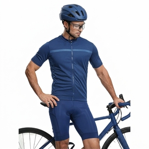 Ensemble de maillots de cyclisme personnalisés pour hommes et femmes, imprimés, à séchage rapide, antibactériens, respirants, à manches courtes, pour l'été, conception ODM, OE - Product Image 6