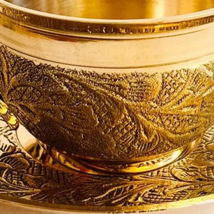 Tazas de Latón de Alta Demanda, Hechas a Mano, Diseño Tradicional, Duraderas y Elegantes para Té - Product Image 2