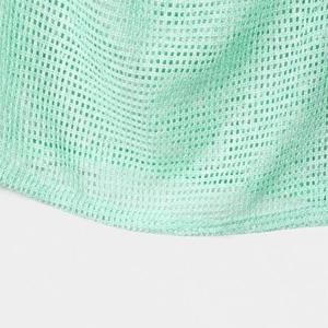 Débardeur tricoté sans manches pour homme, vert menthe, col en V, respirant, style décontracté ajouré - Product Image 2
