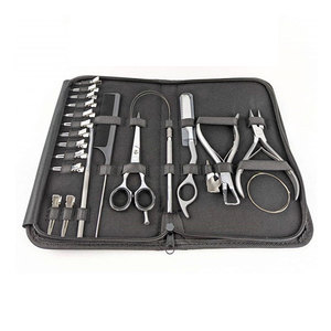 Kit de Herramientas Profesional para Extensiones de Cabello con Herramientas de Instalación de Micro Anillos, Construcción Duradera de Metal y Acero Inoxidable, Reutilizable - Product Image 1