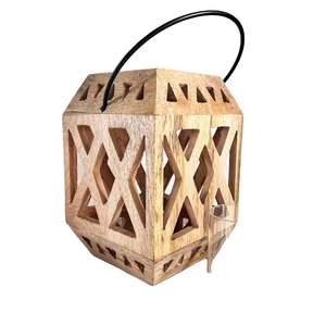 Portavelas de madera vintage para bodas, eventos festivos, soporte para velas de té hecho a mano de alta calidad para decoración del hogar, para mesa. - Product Image 6