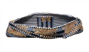 Bolsa de yoga plegable hecha a mano, ecológica, de algodón, con estampados modernos de animales, ligera, duradera, con correa ajustable. - Product Image 5