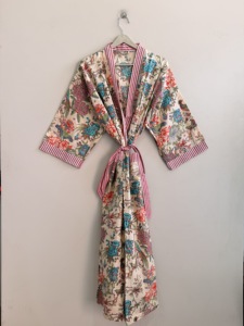Lote al por mayor de kimonos de algodón con estampado floral para mujer, bata de dormir, ropa de dormir tipo kimono - Product Image 5