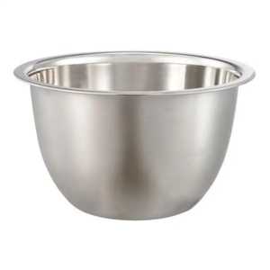 Commercial Stainless Steel Mixing Bowl Round Silver Metal <b>Salad</b> Soup Basin Kitchen Food Prep Cooking Storage Dish - Product Image 4