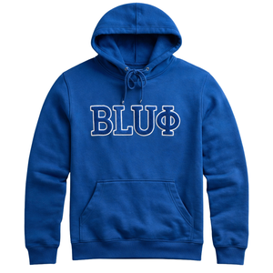 Sweat à capuche en chenille Phi Beta Sigma Blu Phi bleu royal pour homme, tissu de qualité supérieure, coupe confortable, vêtements de fraternité grecque, tenue décontractée - Product Image 4