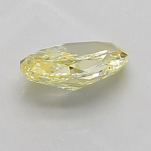 Diamant Jaune Fantaisie 1,01 Carat Coupe Ovale Polissage VG Pureté VS1 Certifié IGI Pierre Précieuse Brillante Cultivée en Laboratoire Scintillante et Fine - Product Image 2
