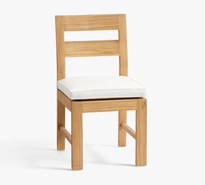 Ensemble de table et chaises de salle à manger d'extérieur de style hôtel Grand Modern Teak avec coussins moelleux pour une utilisation en intérieur/extérieur - Product Image 6