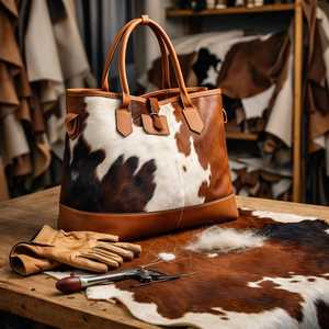 Sac de transport pour cheveux en cuir véritable imperméable de haute qualité pour femme, avec fermeture éclair, couleur unie, idéal printemps, été, hiver - Product Image 1