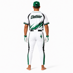 Uniforme de baseball professionnel offrant un confort premium, des coutures durables et une coupe athlétique pour l'entraînement et la compétition OEM - Product Image 2