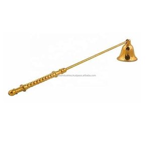 Éteignoir à bougies plaqué brillant de haute qualité fabriqué en métal Accessoires de bougies d'Inde par Azora Industries - Product Image 2