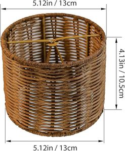 Bamboo Rattan Lampshade Pendant Hanging Light Shade for Interior Decorative <b>Lighting</b> Wholesale Made by KingCraftViet - Product Image 5