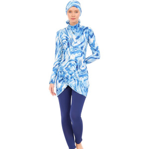 Traje de Baño Islámico de Dos Piezas para Mujer 2026, Traje de Baño Islámico de Manga Larga, Producto de Moda, Burkini Islámico para Mujer - Product Image 5