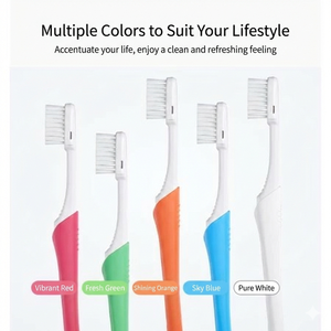 แปรงสีฟันแบบใช้มือสำหรับผู้ใหญ่ SABAYU ได้รับสิทธิบัตร เป็นมิตรต่อสิ่งแวดล้อม หัวแปรงเปลี่ยนได้ ขนแปรงนุ่มและแข็ง พร้อมที่ทำความสะอาดลิ้น MIT - Product Image 3